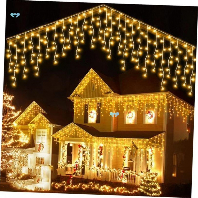 Christmas Lights Waterfall Outdoor Decoration 5M Droop 0.4-0|ms
