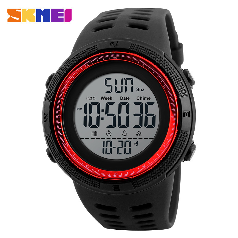 Negro/rojo-blanco máquina