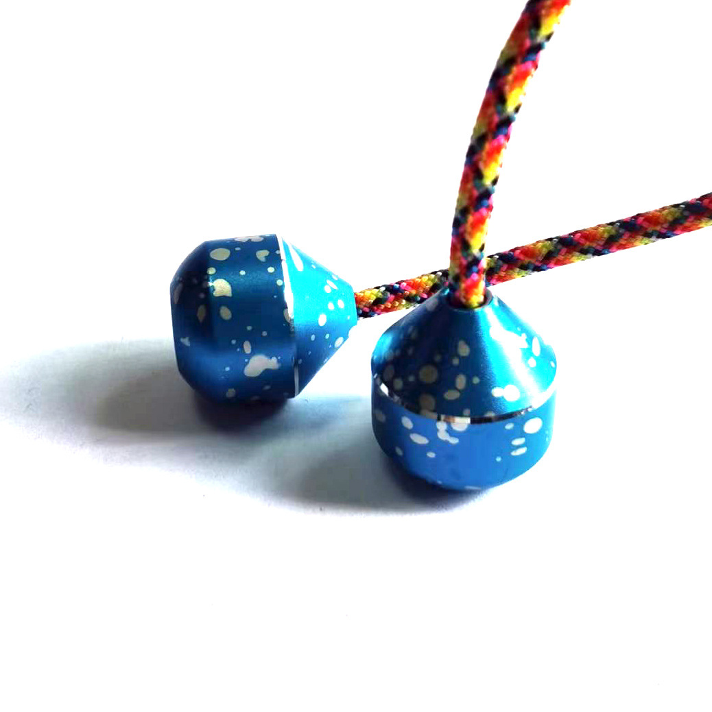 Original begleri baole cuentas de aleación de aluminio dos cuentas una cuerda baole cuentas dedo yo-yo aleación descompresión Juguetes