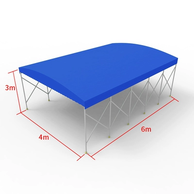 Avtomobil yan çətirləri – Stall Tent - length-6m-width-4m-height-3m-frame-top-cloth-see-description-for-size