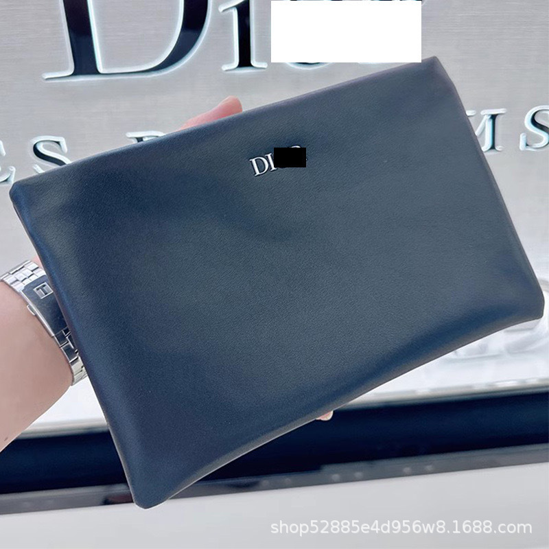 Dijia Houndstooth 화장품 가방 카운터 VIP 포인트 선물 동전 지갑 손 가방 여행 휴대용 보관 가방