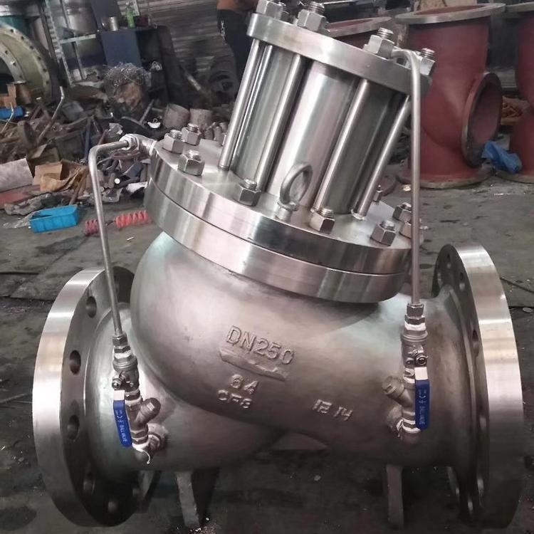 DS101X-16P 不锈钢活塞水泵控制阀 304不锈钢多功能水泵控制阀