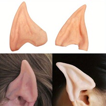 N 45521 Halloween Elf Half Ears Latex ��ض���