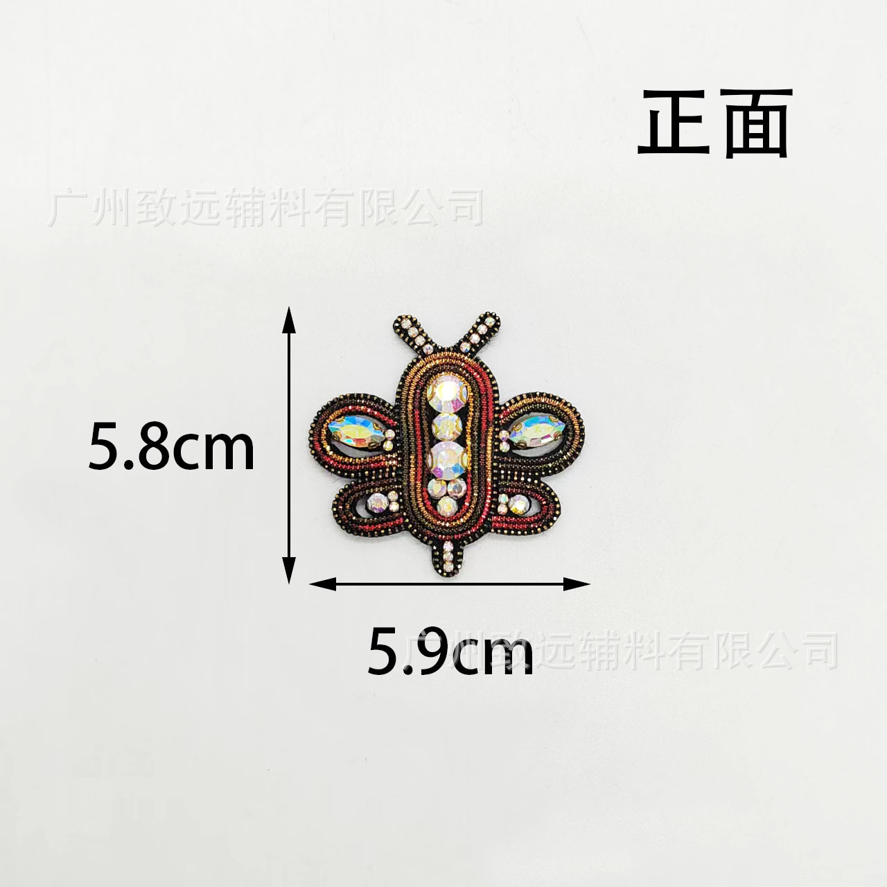 Fábrica nuevo color abeja tela pegatinas zapatos y sombreros bolsa accesorios de ropa DIY accesorios decorativos