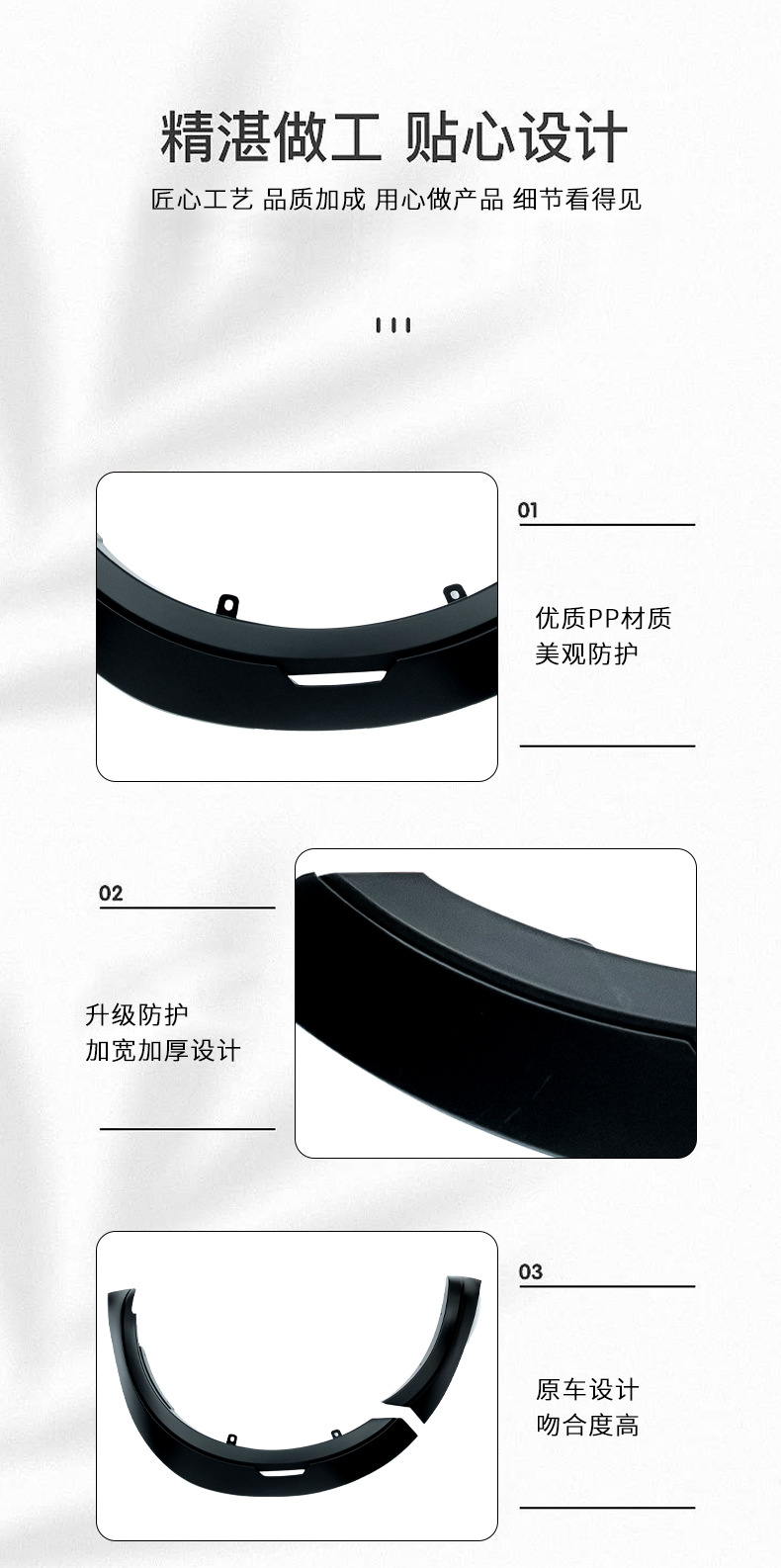 Suitable for Isuzu D-Max 2021 Modified Wheel Arches with Reflectors and Injection-Molded Wheel Arch Mudguards