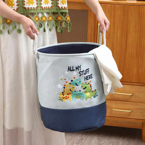 Children's plush doll storage basket large capacity baby doll folding storage bucket 1477