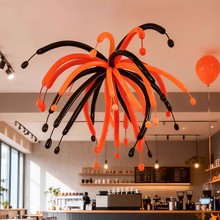 烟花气球套装装饰编制长条气球生日气球氛围感万圣节气球高级感