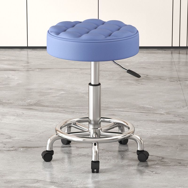 Taburete de belleza, polea de elevación rotativa, taburete de computadora, taburete de manicuría, taburete redondo, peluquería, silla giratoria, salón de peluquería especial