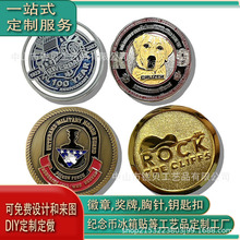 徽章定制logo二次元卡通动漫纪念胸章加工金属烤漆珐琅徽章定做