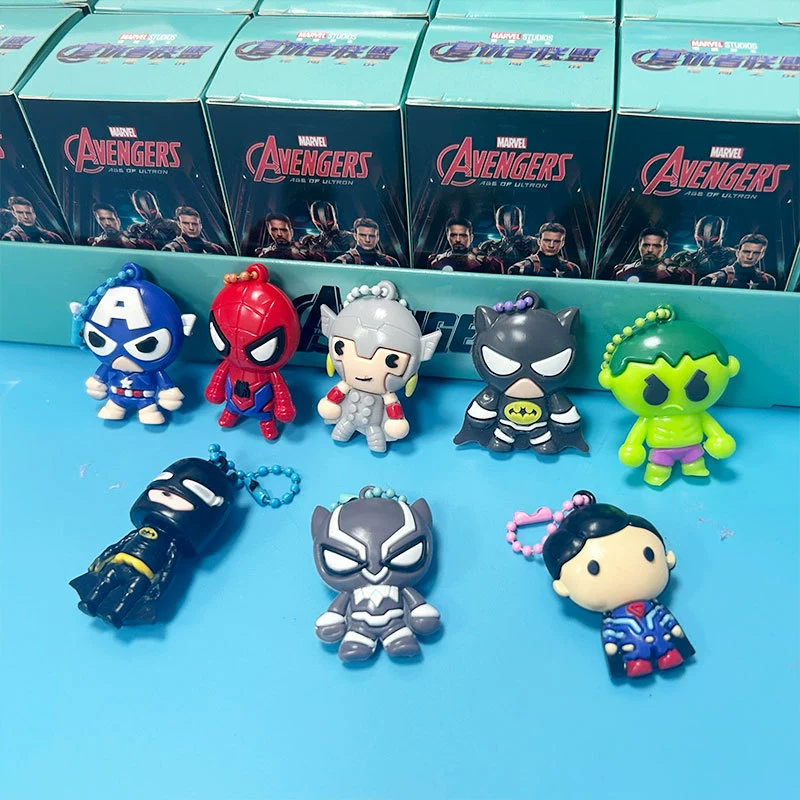 24-предметная упаковка яиц для серии Marvel, подвеска-знак Spider-Man, маленькие украшения, призы, подарок на День ребенка