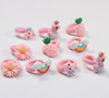 Cute fruit cartoon hair rope, children's hairgrip, elastic accessory, wholesale