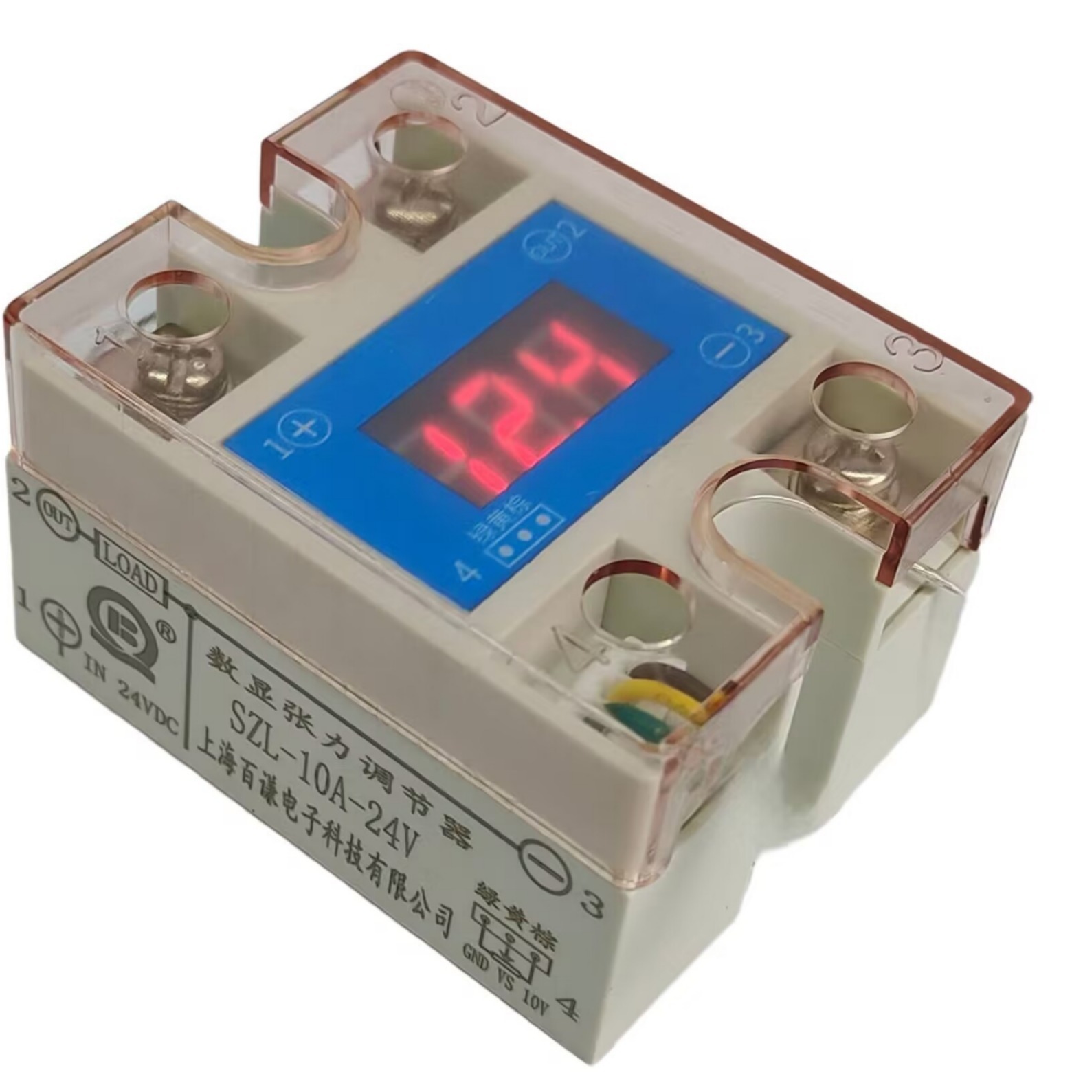 张力调节器数显张力调节器磁粉张力控制器SZL-10A-24V