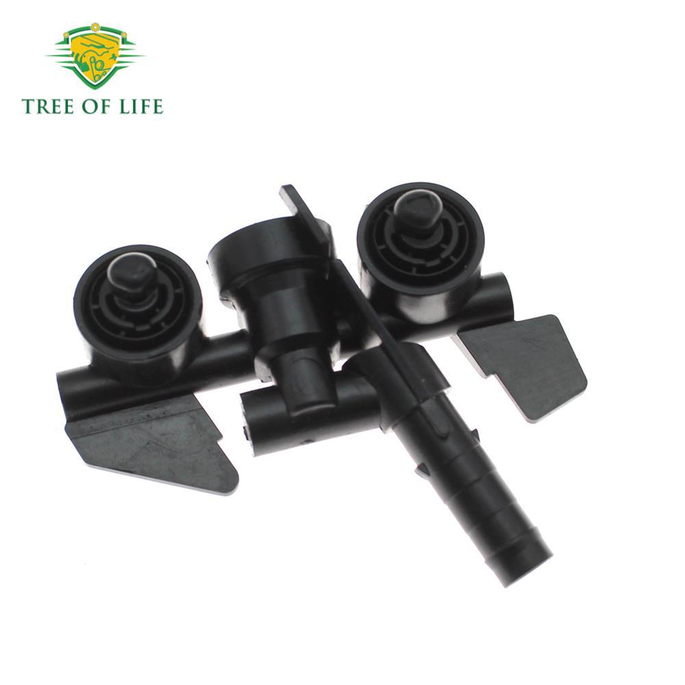 61674290868 61674290867 para BMW Serie 3 E46 boquilla de limpieza de chorro de agua del faro image 3