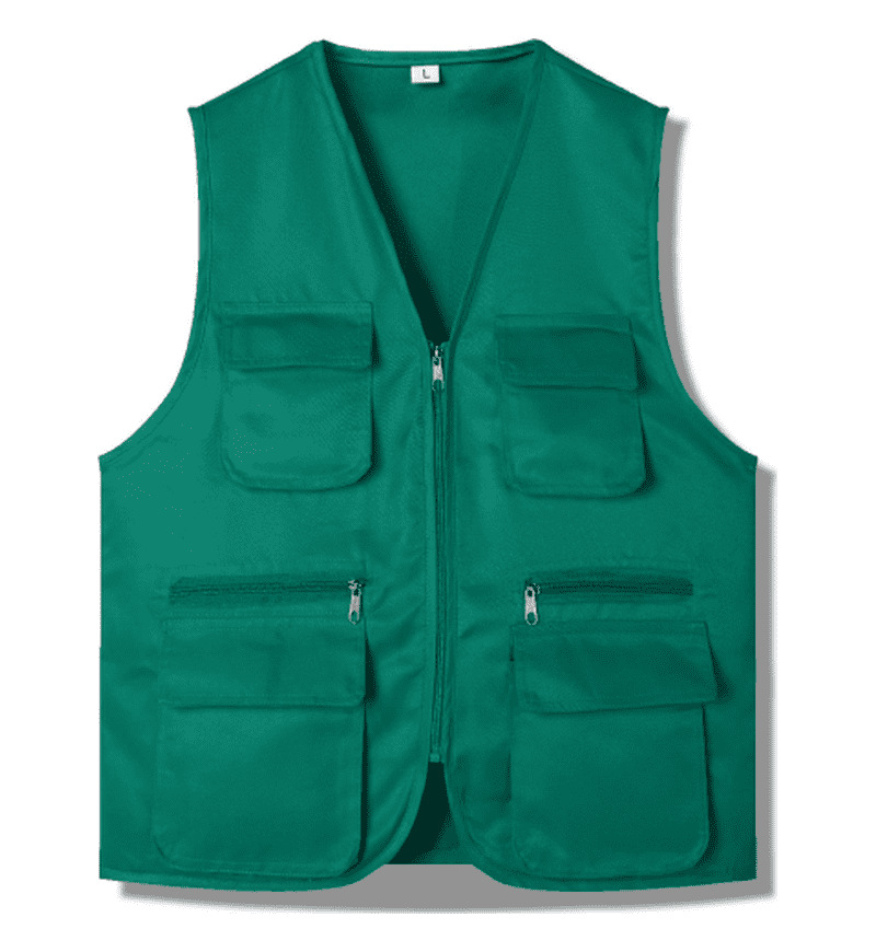 Ropa de trabajo voluntaria chaleco impresa tridimensional grupo de construcción voluntario chaleco voluntario publicidad de bienestar público bolsillo