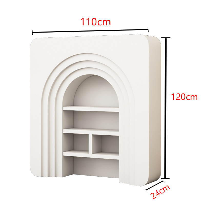 조명이 없는 벽난로 - 길이 110CM*폭 24CM*높이 120
