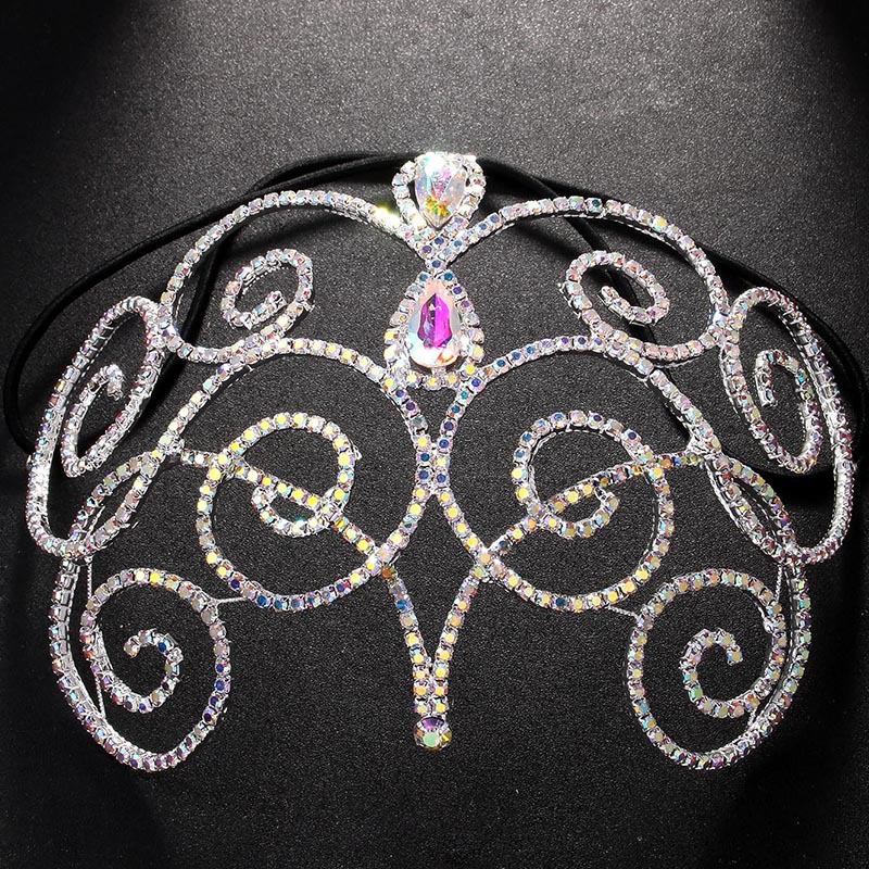 Ventas transfronterizas calientes de color geométrico cinturón de cabello bohemia diamante bandas de cabello accesorios de moda Headwear