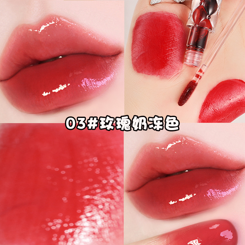 AGAG ligera decoloración lips oil hidratante maquillaje no es fácil de descolorar lips honey lips oil maquillaje transfronterizo image 9