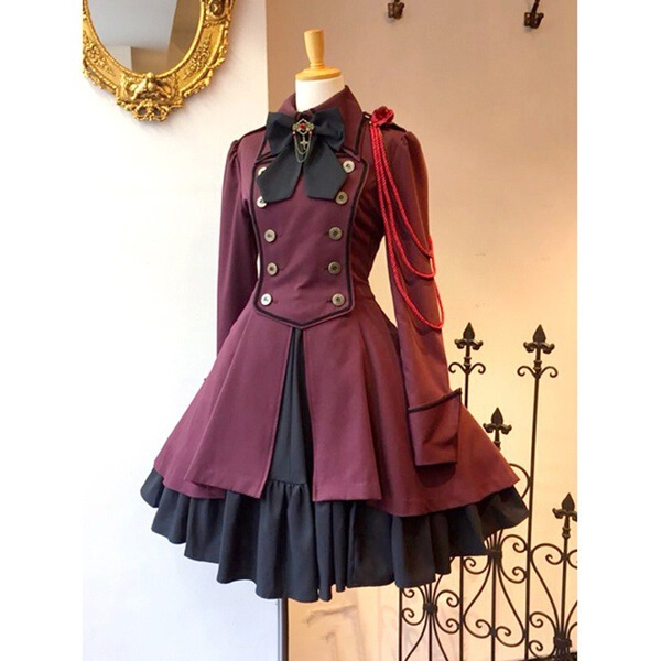 Retro long-sleeve with bow
