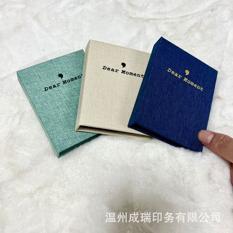 Cotton and Linen One Palace Cute Palm Treasure Card Storage Korean 3-inch Photo Paper Polaroid Mini Photo Album
