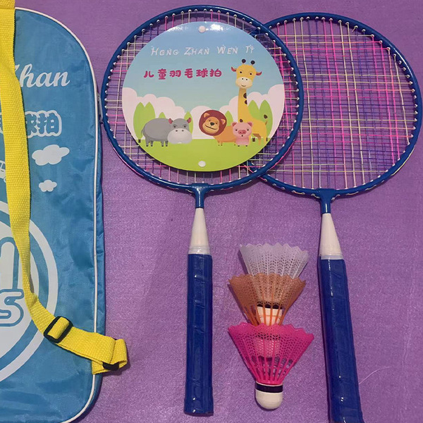 Racket for badminton