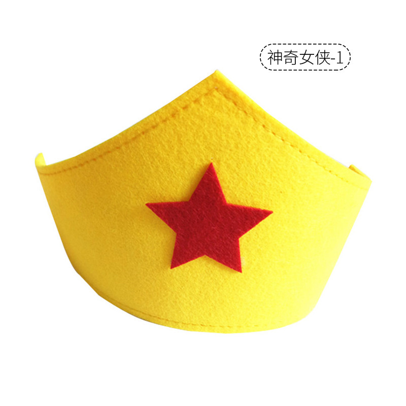 Creativa máscara de fieltro de Halloween máscara de ojos máscara de mascarada de Navidad niños máscara de anime de dibujos animados al por mayor