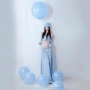 写真大肚妈咪孕妇长裙