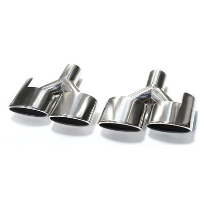 Car muffler, W204C-Class C63 Four-Out Oval