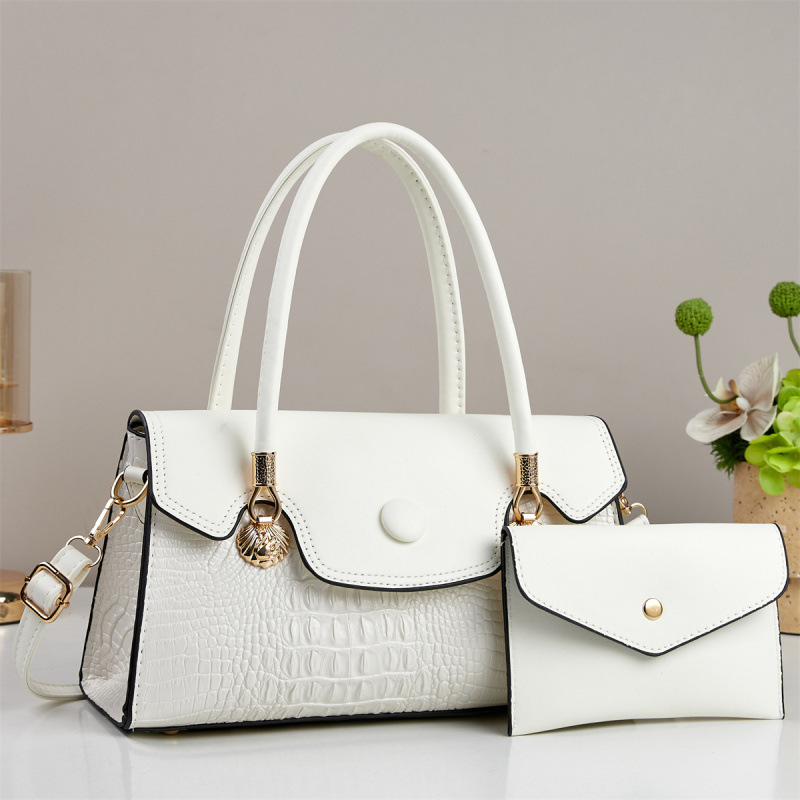 Bolso de dos piezas, bolso de casualidad, bolso de estilo simple, bolso de hombro, bolso de tramo inclinado diario, bolsas transfronterizas.