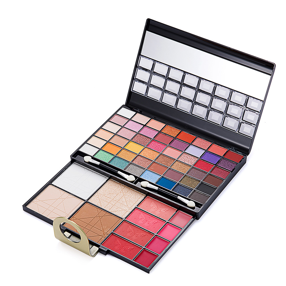 MISS YOUNG's new 60-color eyeshadow palette set, Eyeshadow blush Contouring combination gift set, Makeup palette Specification drawing