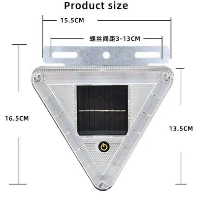 Other lights: Light, Parking Safety Warning - triangular-white-iron-frame-type-a