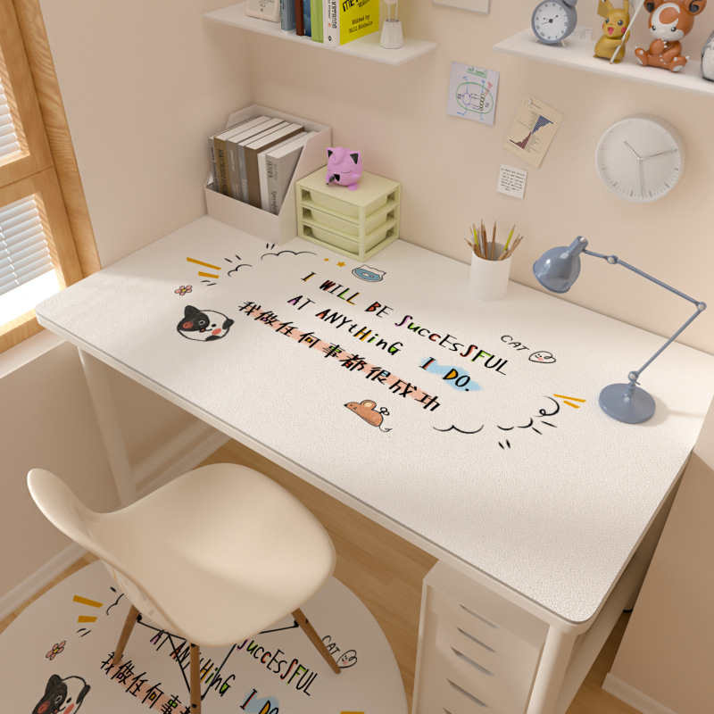 Cartoon Study Desk Mat, Waterproof and Non-Slip, Student Writing Desk, Computer Tablecloth, No-Wash, Stain-Resistant, Desk and Coffee Table Protection Mat Cartoon Study Desk Mat, Waterproof and Non-Slip, Student Writing Desk, Computer Tablecloth, No-Wash, Stain-Resistant, Desk and Coffee Table Protection Mat