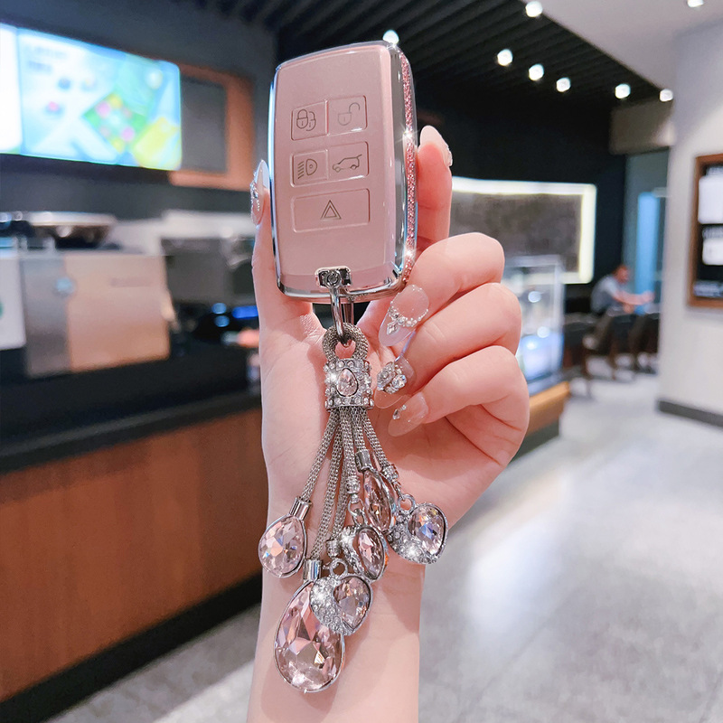 Jaguar Xel Key Cover Xfl Car Fpace Special Xjl High-End Ftype All-Inclusive Epace Men's and Women's Protective Buckle