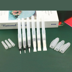 Water storage pen water writing watercolor pen fountain pen filling water painting pen hook line solid watercolor pen water soluble color lead