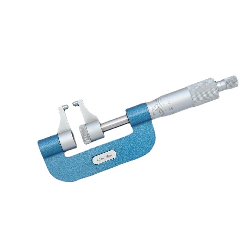 青海量具数显机械式青量卡爪型千分尺/测量内外径台阶0-25mm0.01