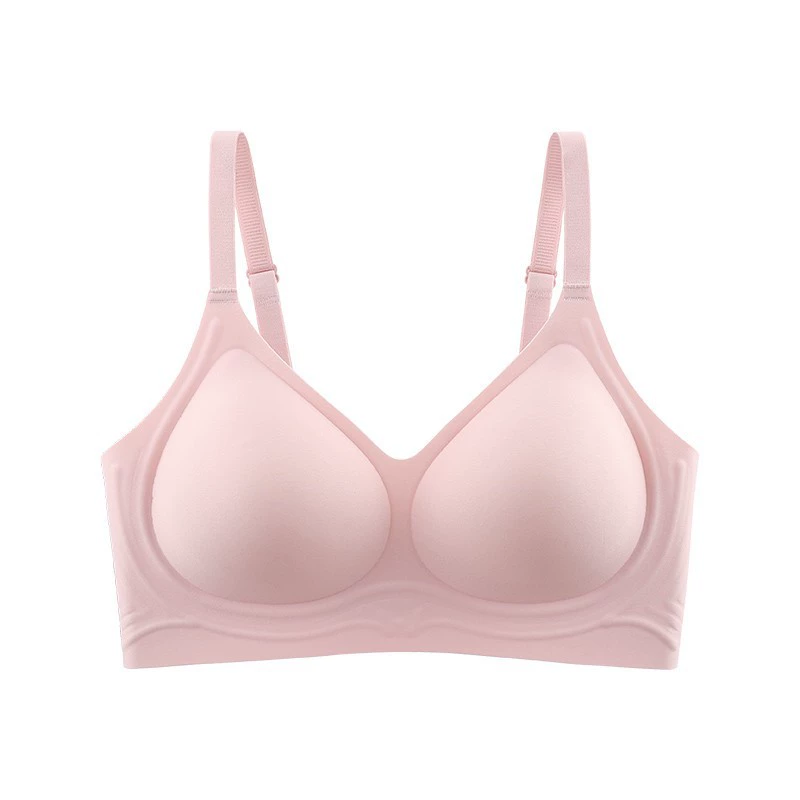 Push up bra, three dimensional underwear, supporting wireless bra, bra top