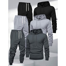 I 13390 Men's Casual Hoodie Set ����������װ �羳��Ӧ
