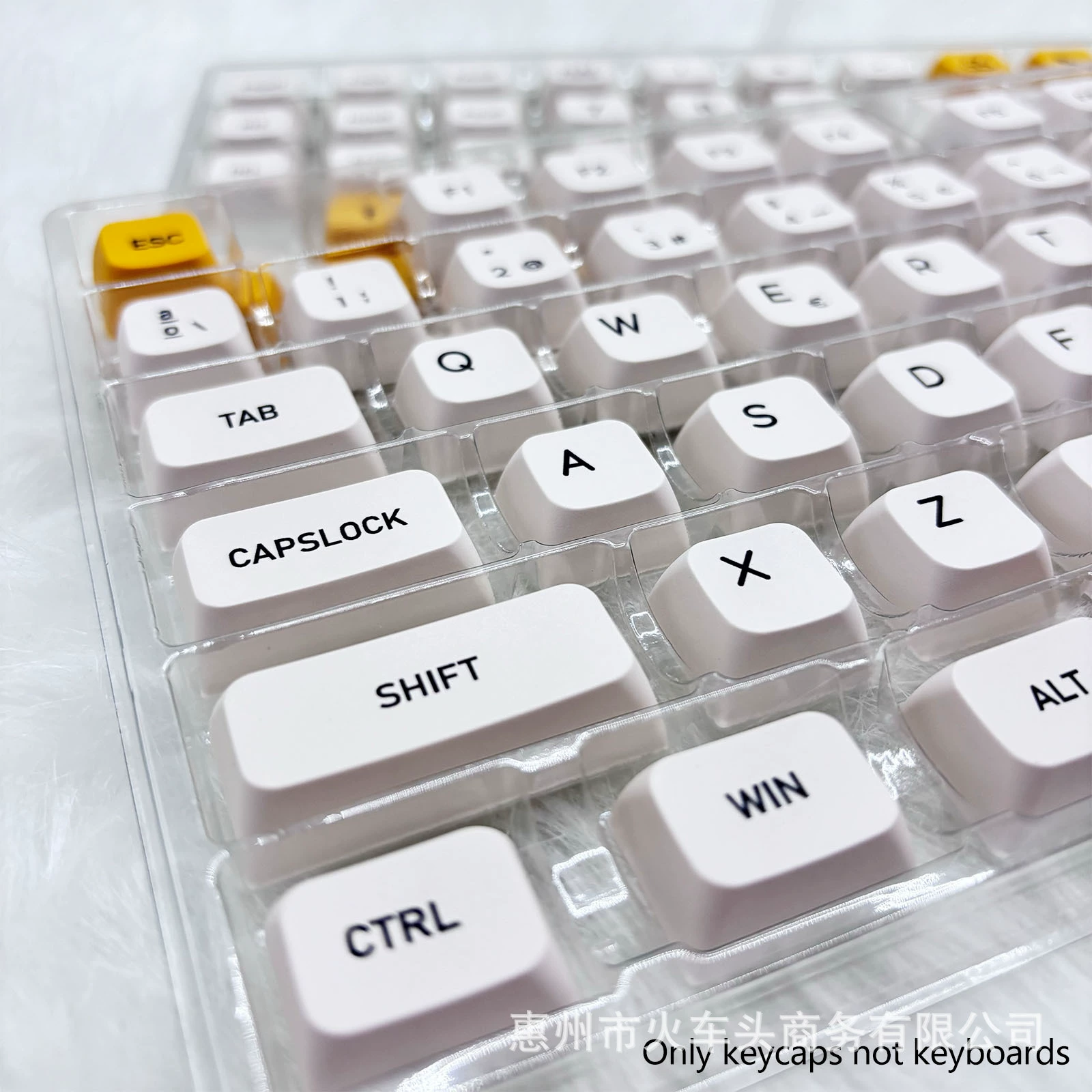 180‑ключевой набор клавиш PBT для сублимации, профиль XDA, цвета Honey Milk, многоязычные надписи
