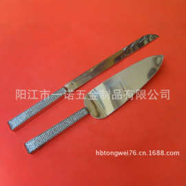 P-007KA定制全锌合金面包刀铲,蛋糕刀铲,西餐刀叉