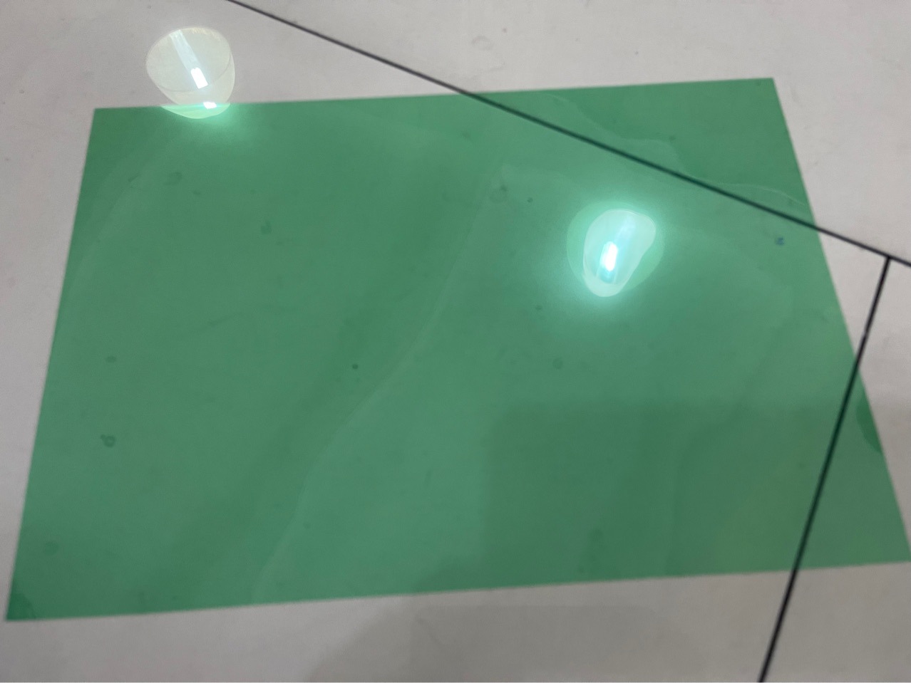 pet彩色绿色塑料胶片 不用于3D眼镜制作