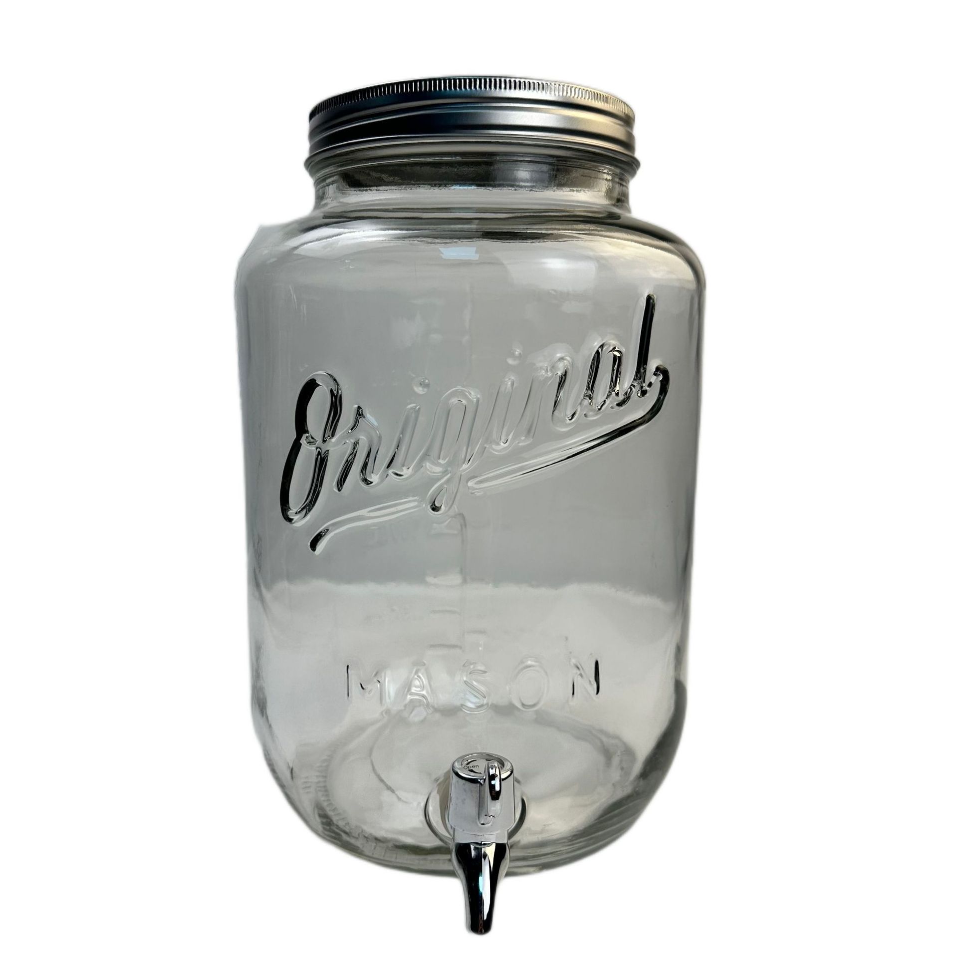 果茶果汁罐啤酒网红可乐桶容器玻璃冷水桶调酒桶泡酒瓶自制饮料桶