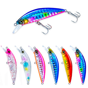 Japanese Luya bait submerged micro-object Mino fresh water slow sinking 50mm/6g hard bait fishing beading horse mouth 9154