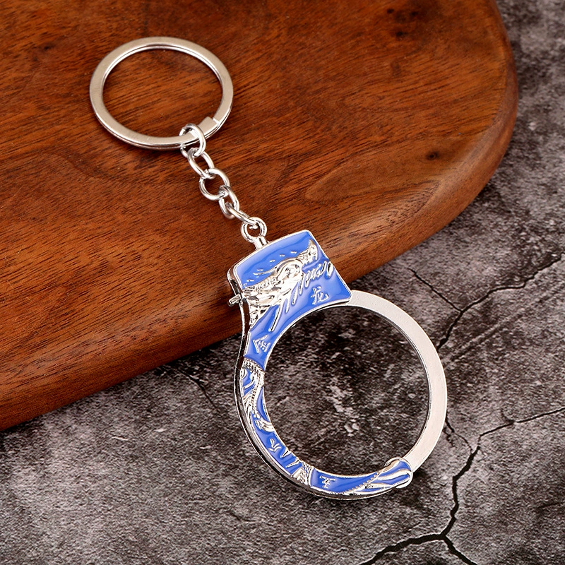Минифигурка, маленькие металлические наручники, игрушка