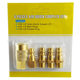 1/4NPT pneumatic connector 5 piece set brass quick connector air compressor air pipe connector
