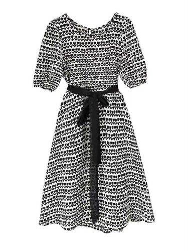 2025 Summer New Korean Style Light Luxury Fashion Elegant Loose Youthful Trendy Waist-cinching Slimming Print Dress for Women