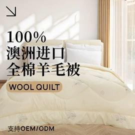羽绒被;床罩床笠;羊毛/羊绒被