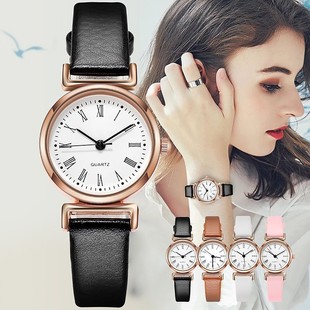 Cross-Border Niche Women's Watch Digital Roman Scale Quartz Watch Live Broadcast One-Piece Drop Shipping Women's Watch