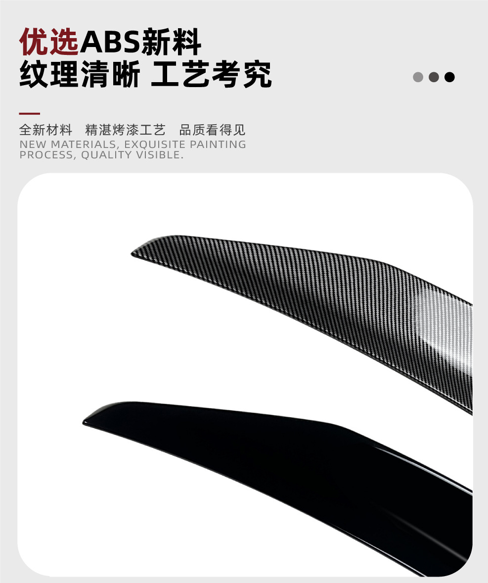 Suitable for Audi A4 S4 B8.5 2013-2016 Psm Rear Wing Spoiler Cross-Border Exterior Modification