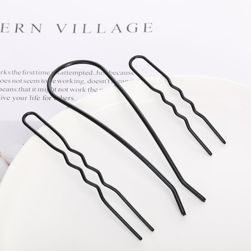 Hair comb, hairpin, metal comb, hair ornament, ball braiding artifact, hair fork, Korean style hairpin, wholesale for women