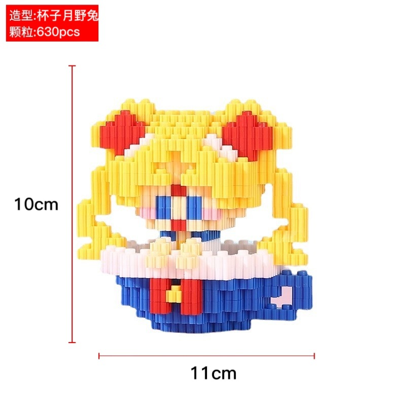 Compatible con Lego caja pequeña bloques de construcción partículas niños y niñas ensambladas serie pequeñas partículas de elevación juguetes fábrica al por mayor