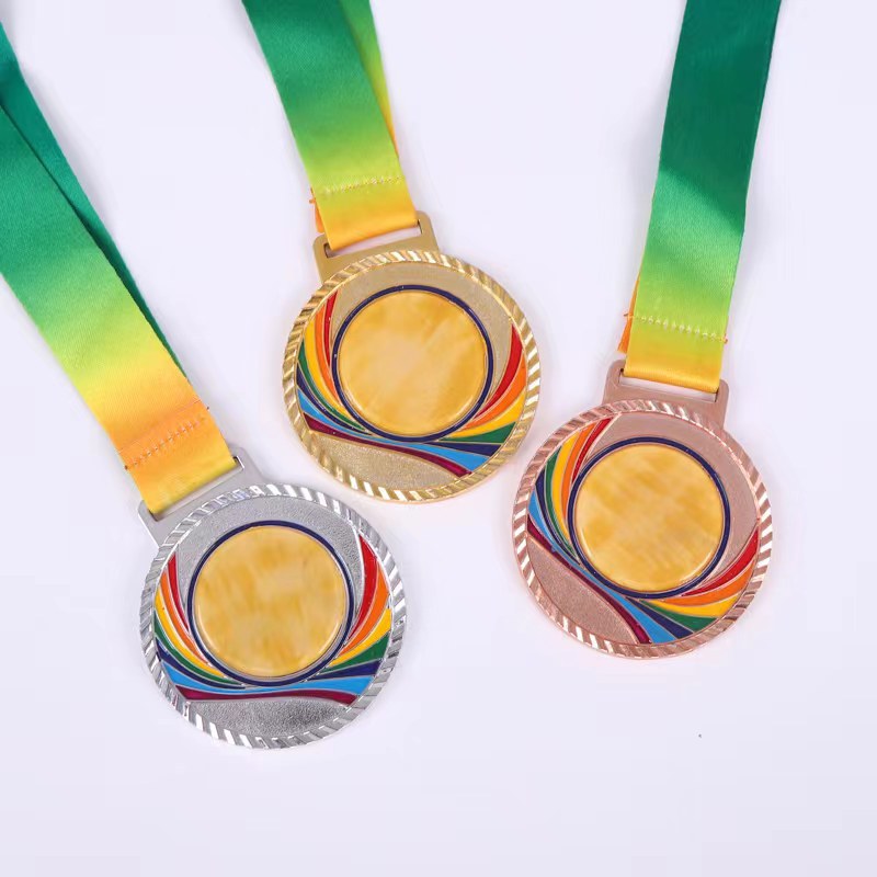 Medalla Metálica Conmemorativa de Aleación de Zinc Personalizable para Eventos Deportivos